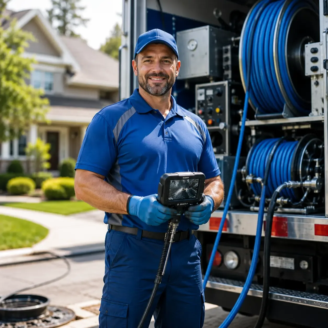 Local outdoor drain cleaning specialists in White Mills, KY